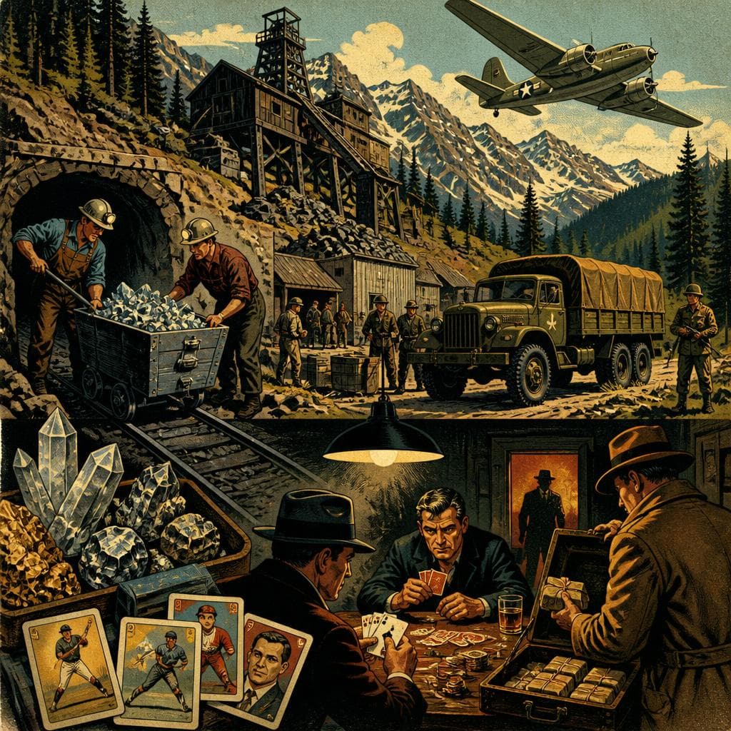 Cover art for War Minerals, Cards, and Contraband in Stibnite