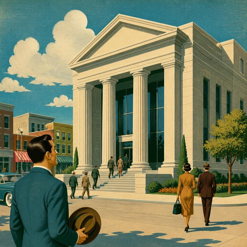 Cover art for A Bank Built to Look Like Confidence