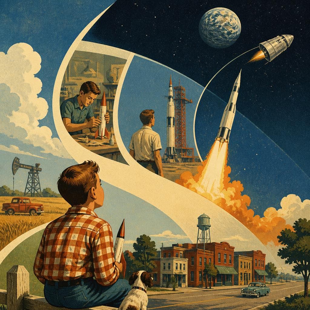 Cover art for How Weatherford Reached Orbit