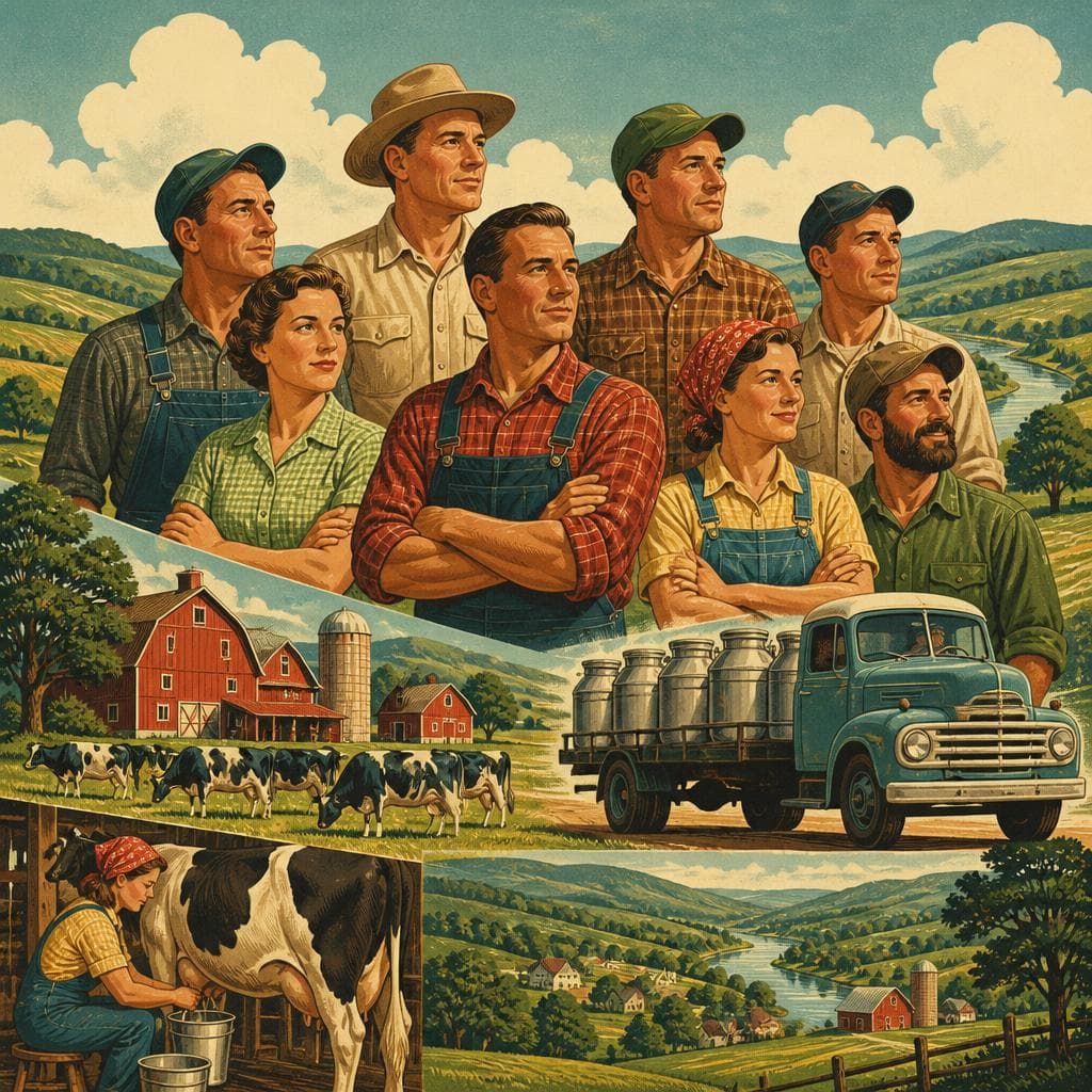 Cover art for Seven Farmers and a Bigger Kind of Milk Route