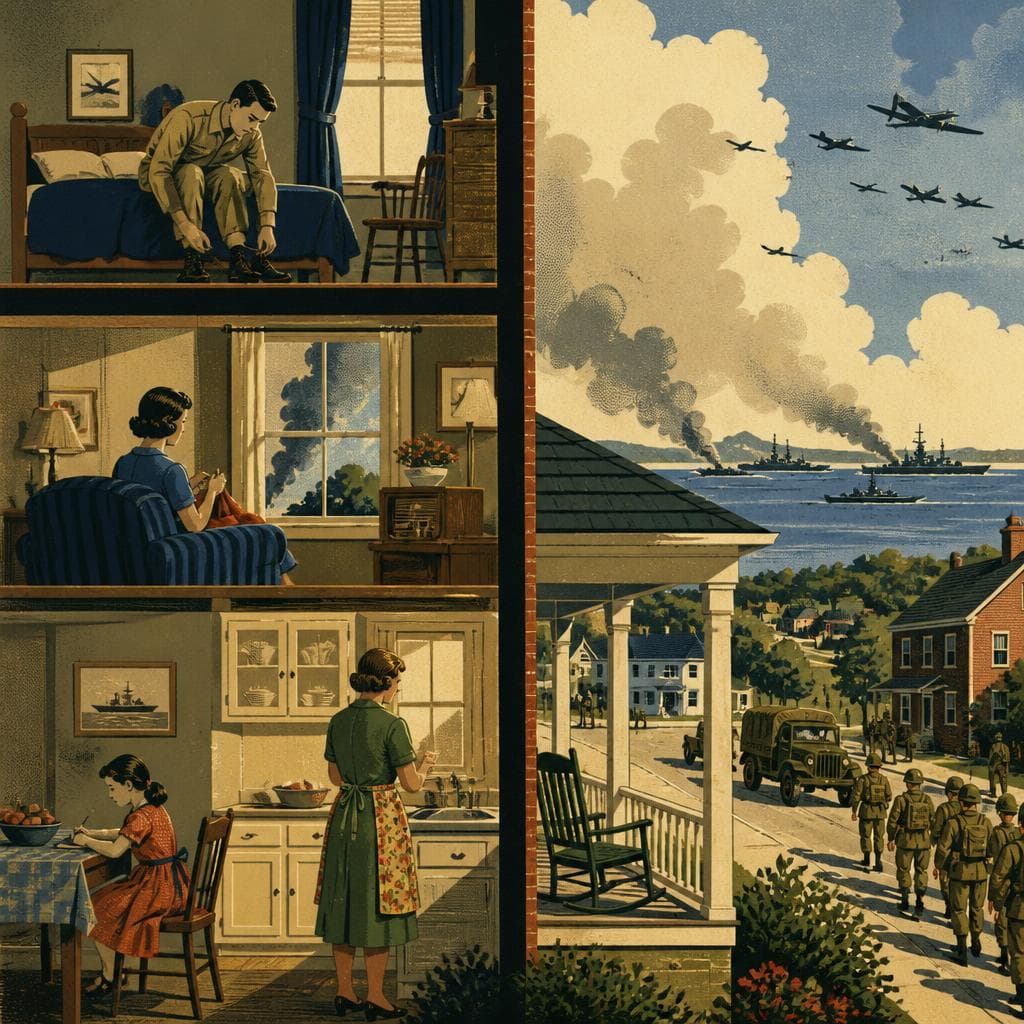 Cover art for One House, a War, and Fayette County Life