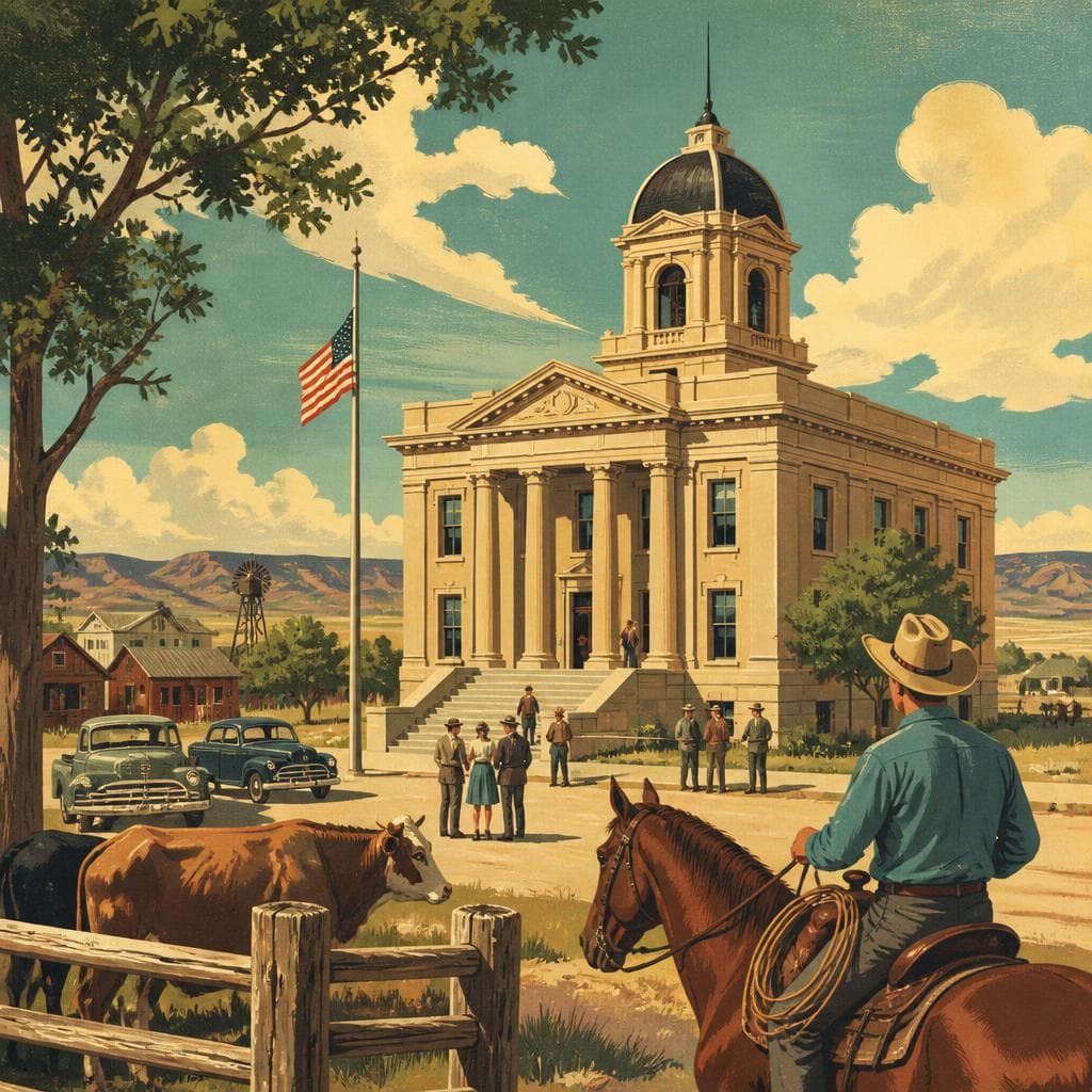 Cover art for When a Courthouse Made the County Real