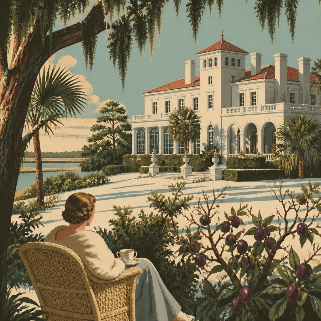 Cover art for A Winter Palace on Cumberland Island