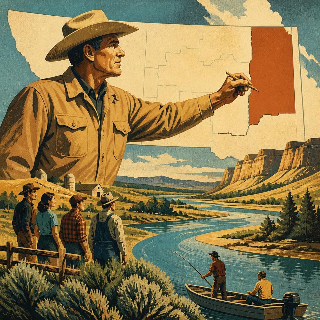Cover art for When Montana Drew One More County Line