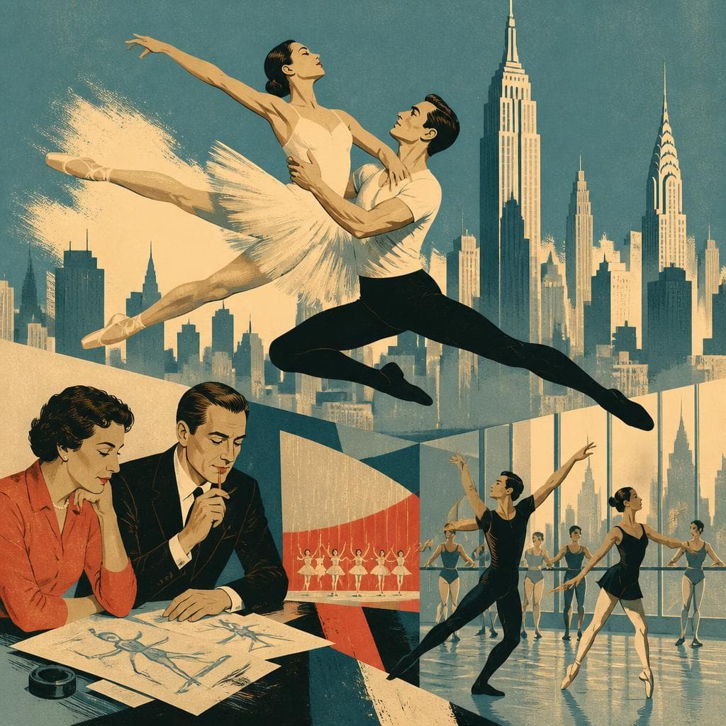 Cover art for How New York City Ballet Learned to Move American