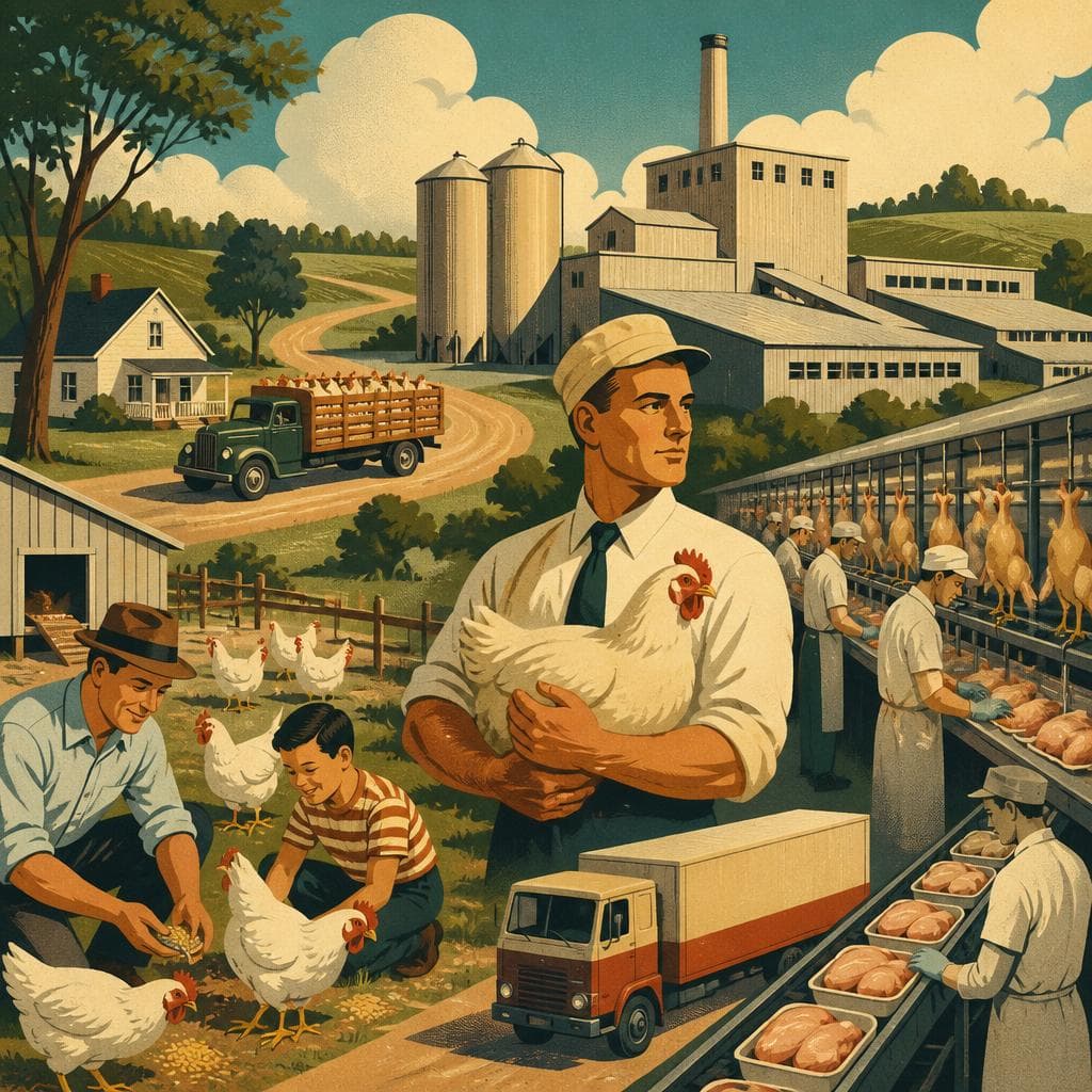 Cover art for When Chicken Became an Industry in Jefferson Davis County