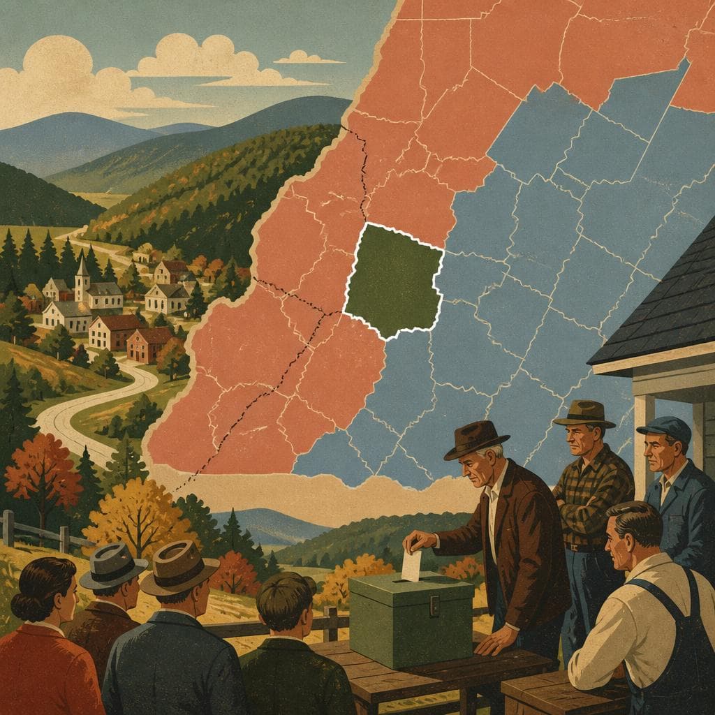 Cover art for The County That Wouldn’t Follow the Map