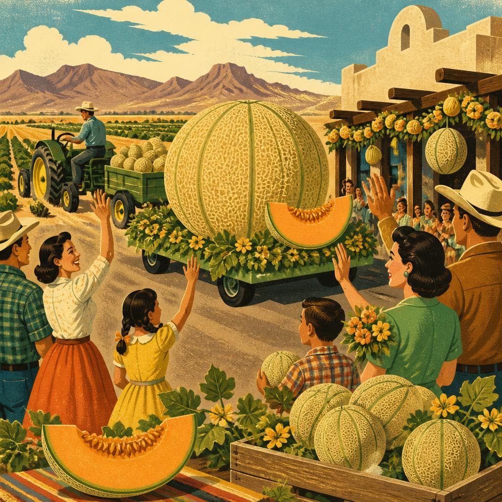 Cover art for How Pecos Made a Melon Into a Homecoming