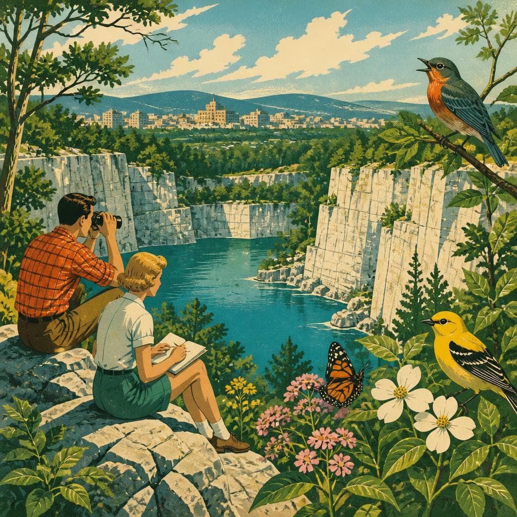 Cover art for Where Quarry Walls Learned Birdsongs