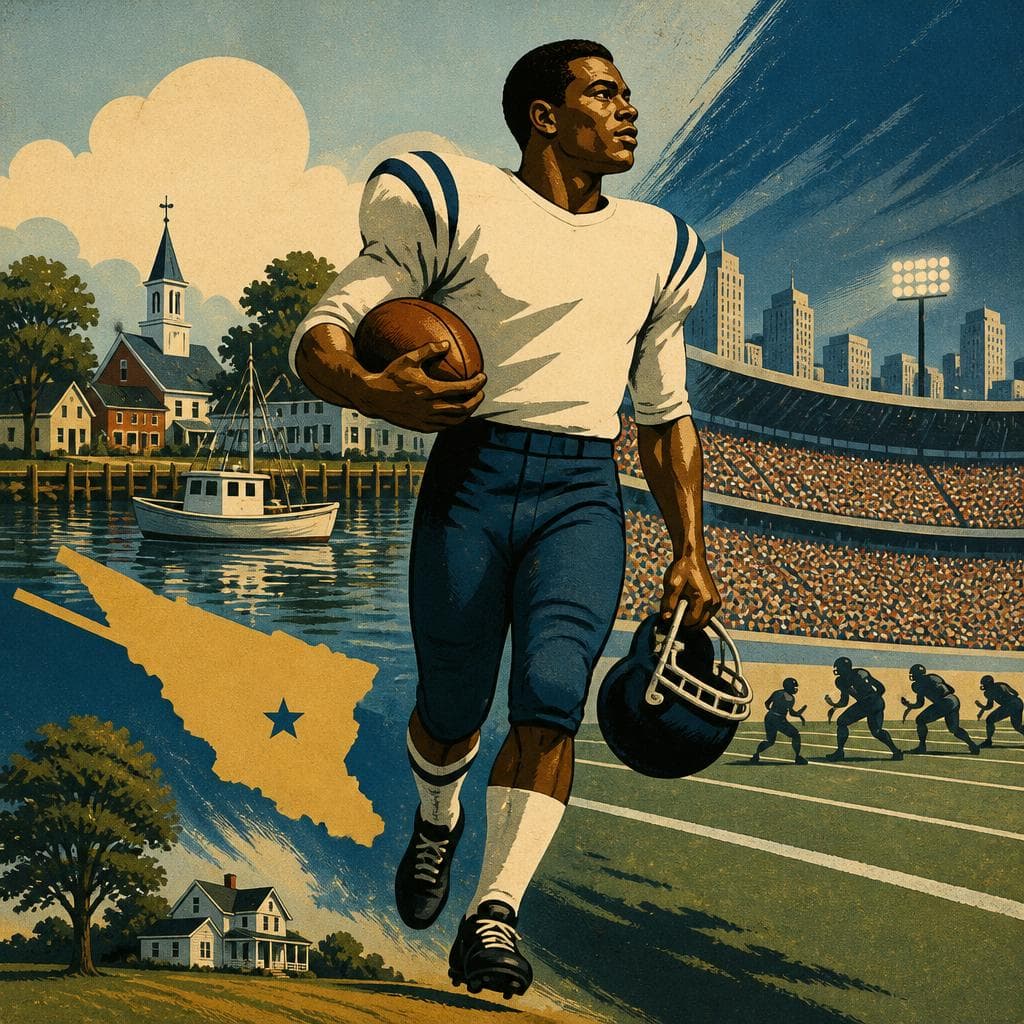 Cover art for From Tappahannock to the NFL Backfield