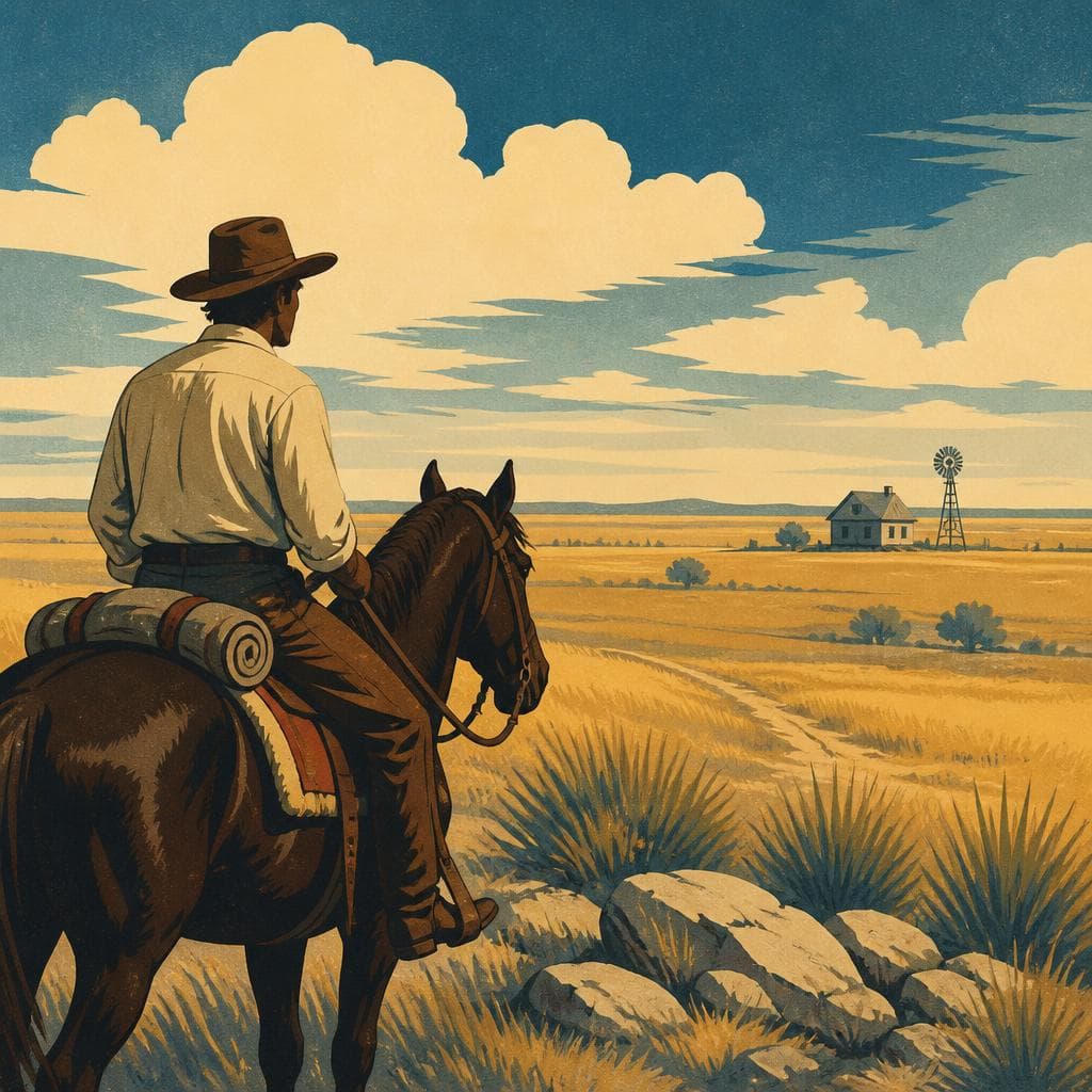 Cover art for When Ulibarrí Rode to El Cuartelejo