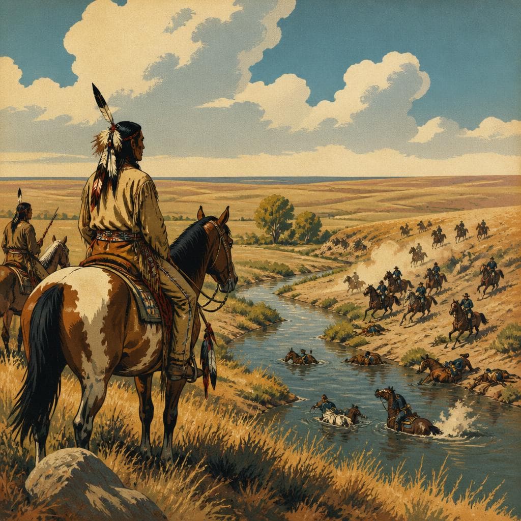 Cover art for Where Mine Creek Turned the Retreat