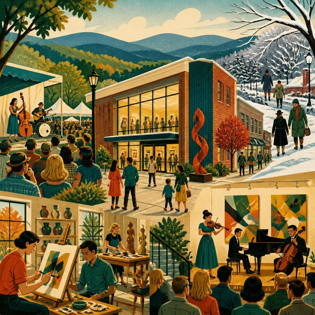 Cover art for Where Blue Ridge Keeps the Arts Playing