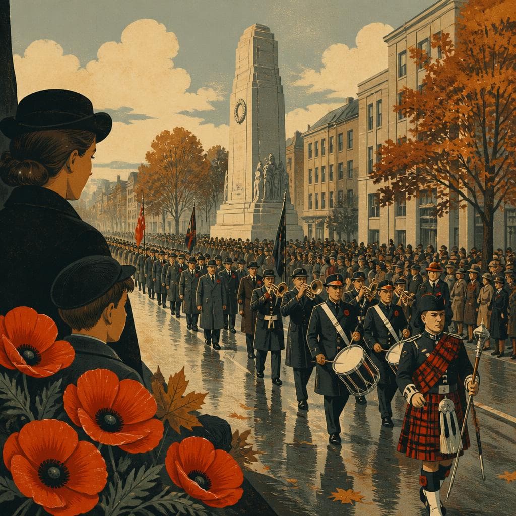 Cover art for When Remembrance Marched Through Waterloo