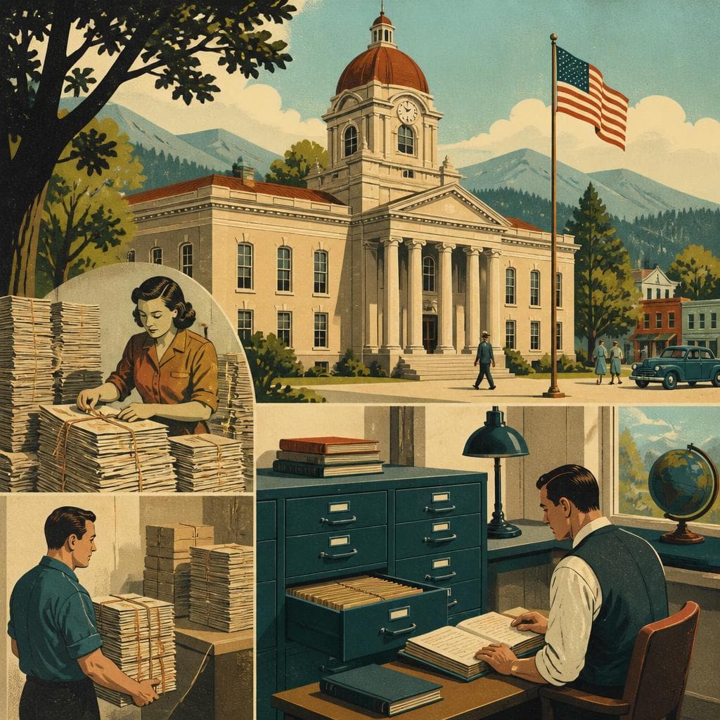 Cover art for Where Trinity County Finally Put Down Paper