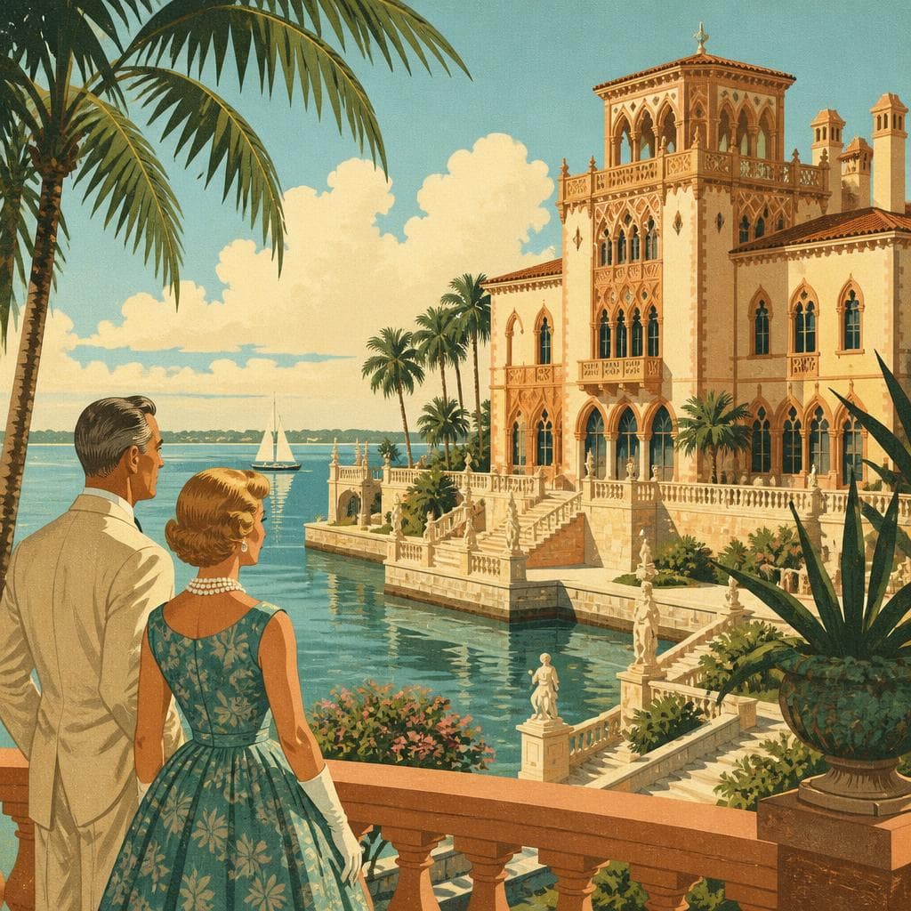 Cover art for A Palace for the Boom on Sarasota Bay