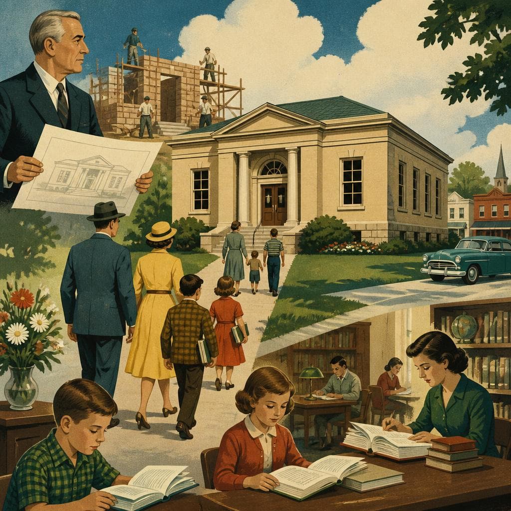 Cover art for A Small Town’s Carnegie Promise