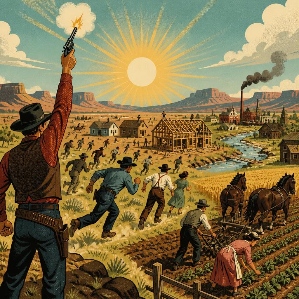 Cover art for At Noon, Garfield County Arrived