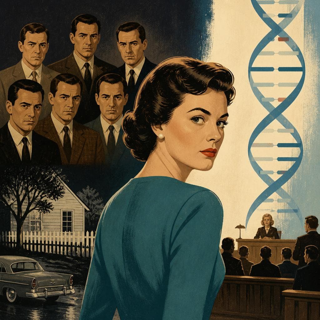 Cover art for The Woman at the Center of the Beatrice Six