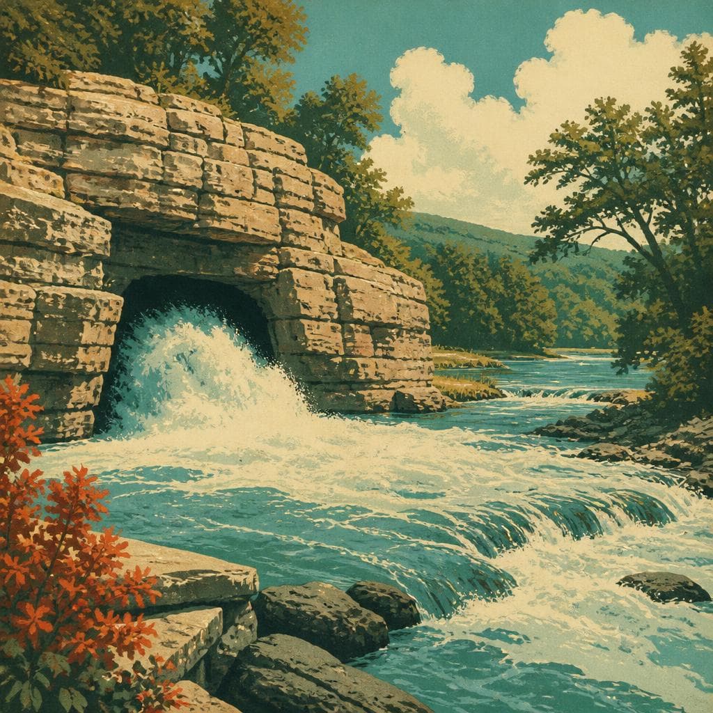 Cover art for Where a River Starts in a Rush