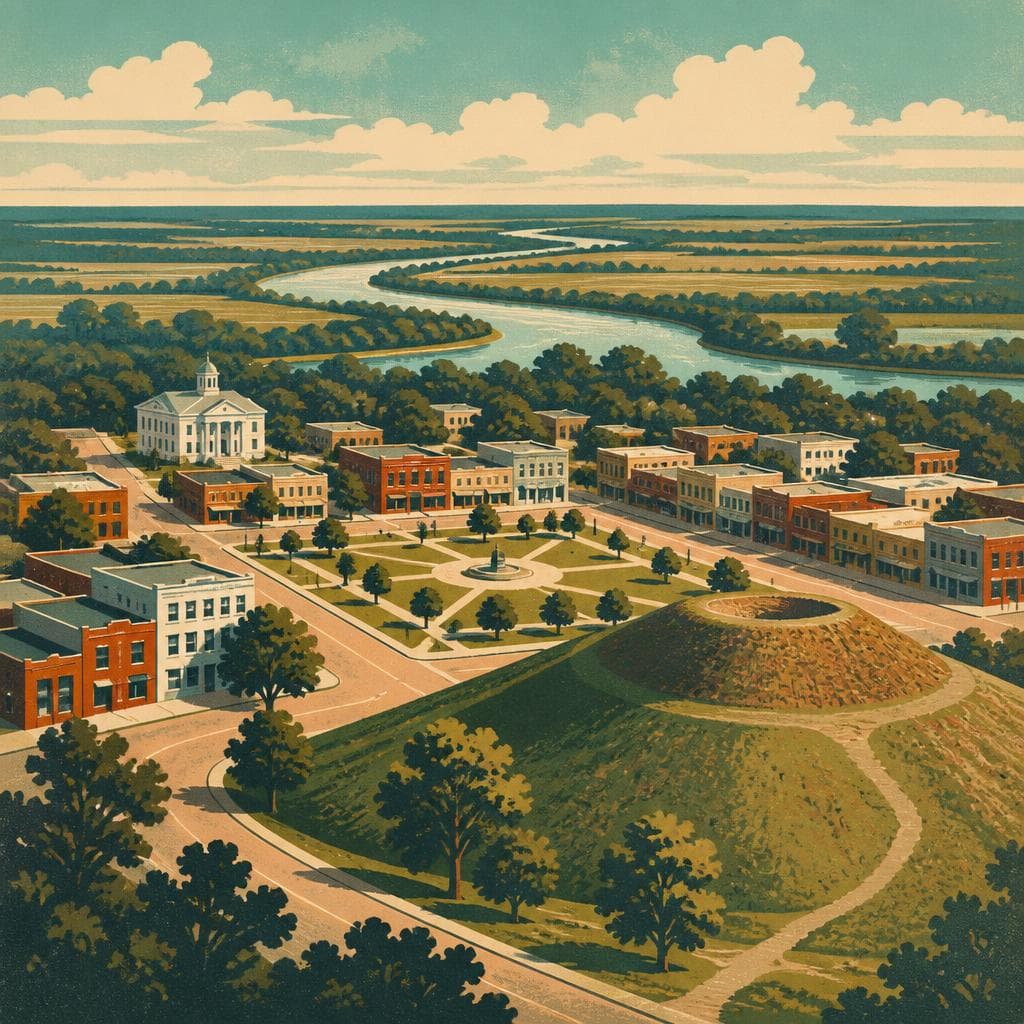 Cover art for An Old Town in the Missouri Bootheel