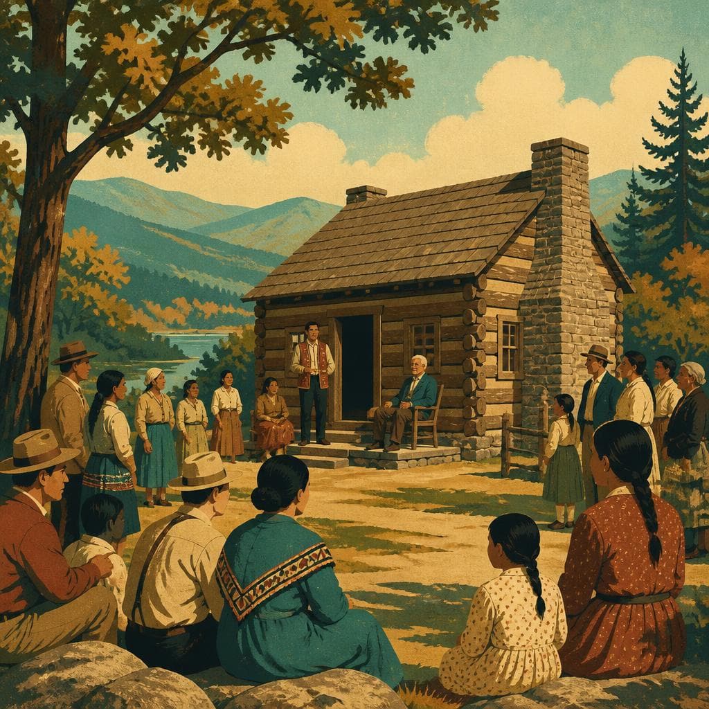 Cover art for When a Cabin Became a Gathering Place