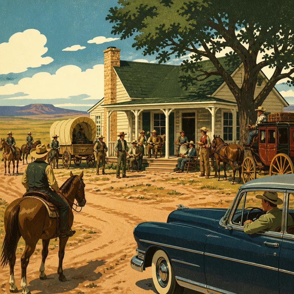 Cover art for Where the Road Stopped at Fanthorp
