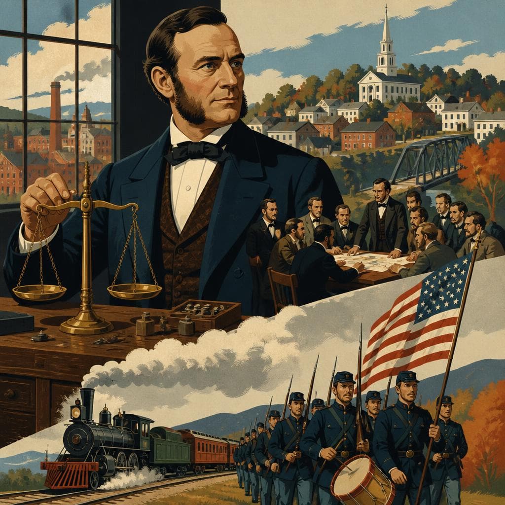 Cover art for The Scale Maker Who Moved Vermont to War