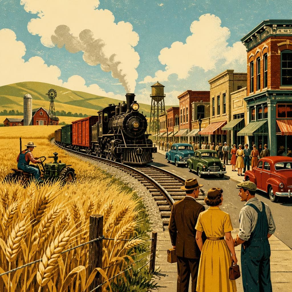 Cover art for Where Wheat, Tracks, and Main Street Met