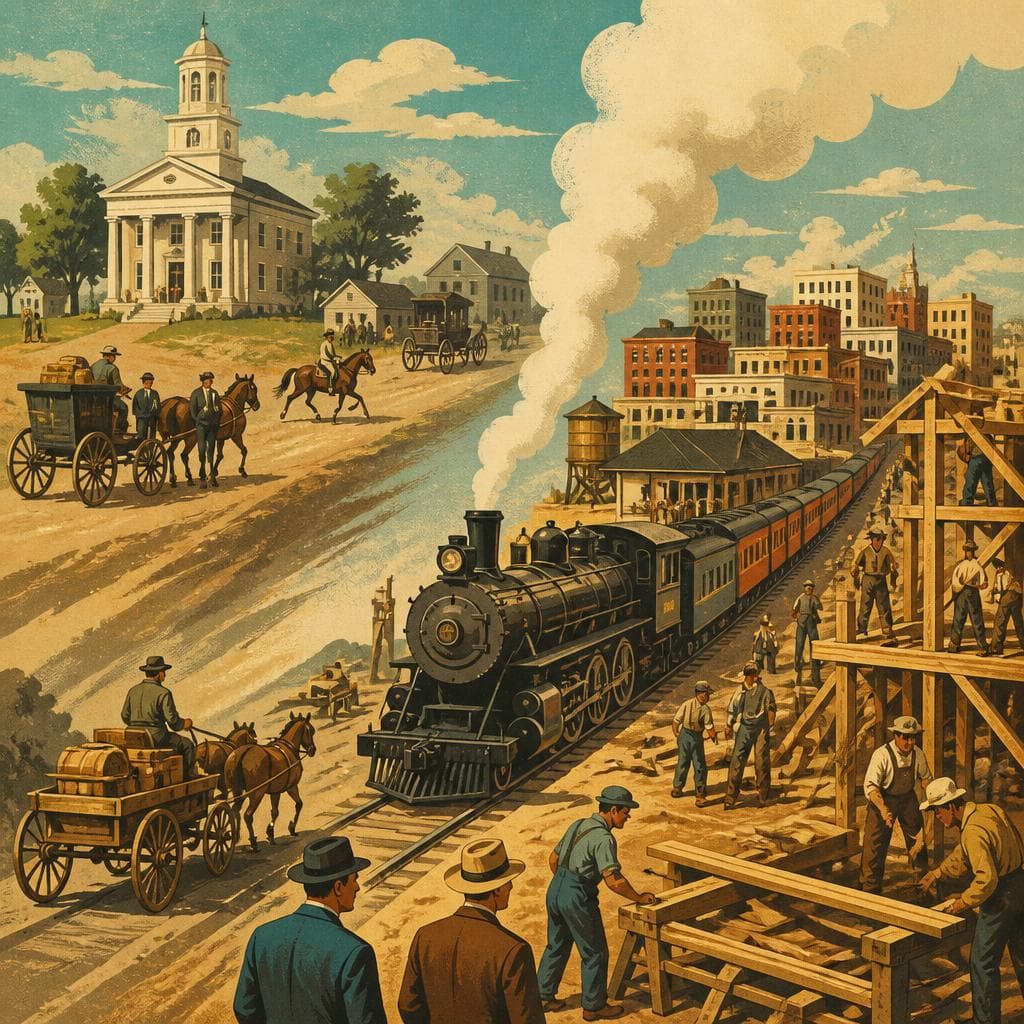 Cover art for When the Railroad Moved Taylor County