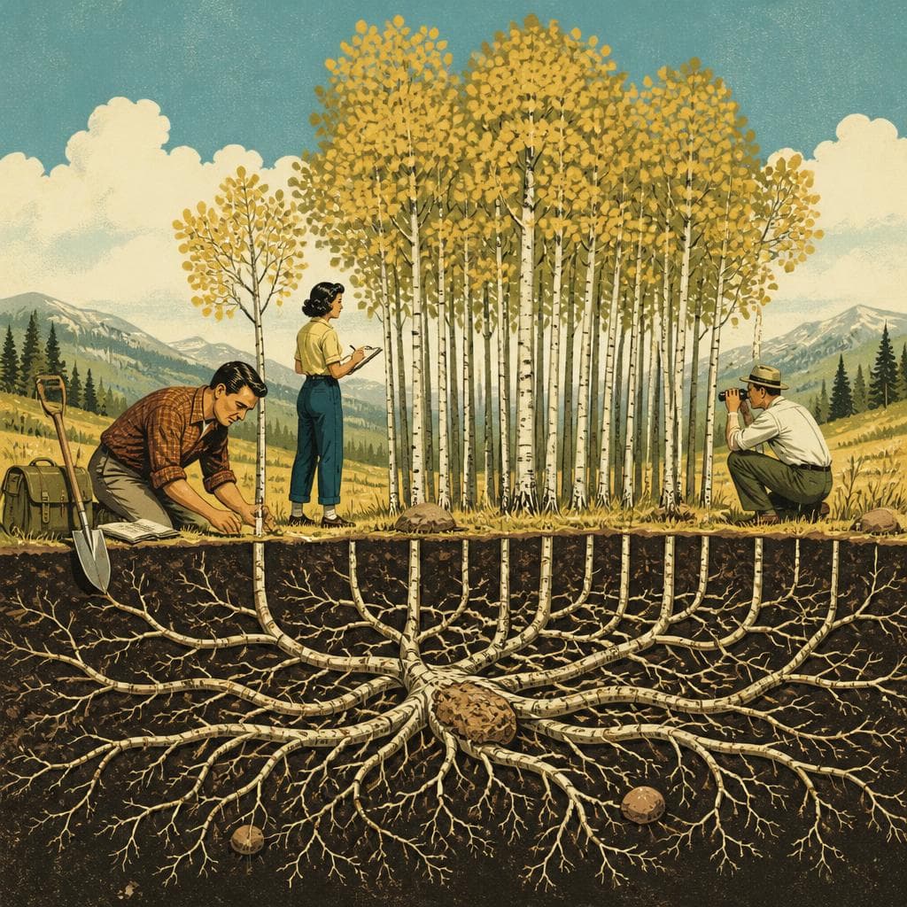 Cover art for When a Forest Turned Out to Be One Aspen