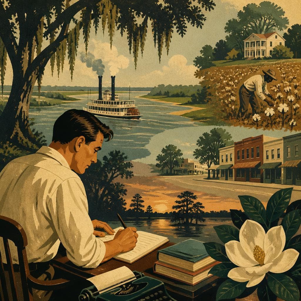 Cover art for Mississippi in Borden Deal’s Pages