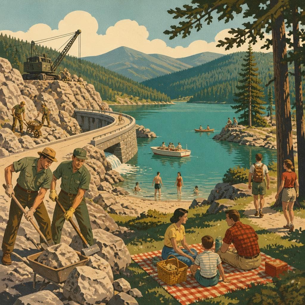 Cover art for The Lake That Made the Gap a Gathering Place