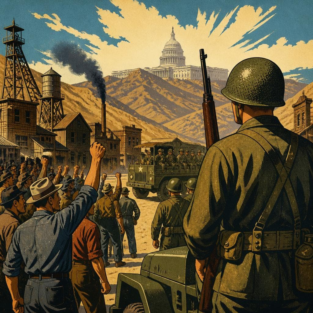 Cover art for When Goldfield Called in the Army