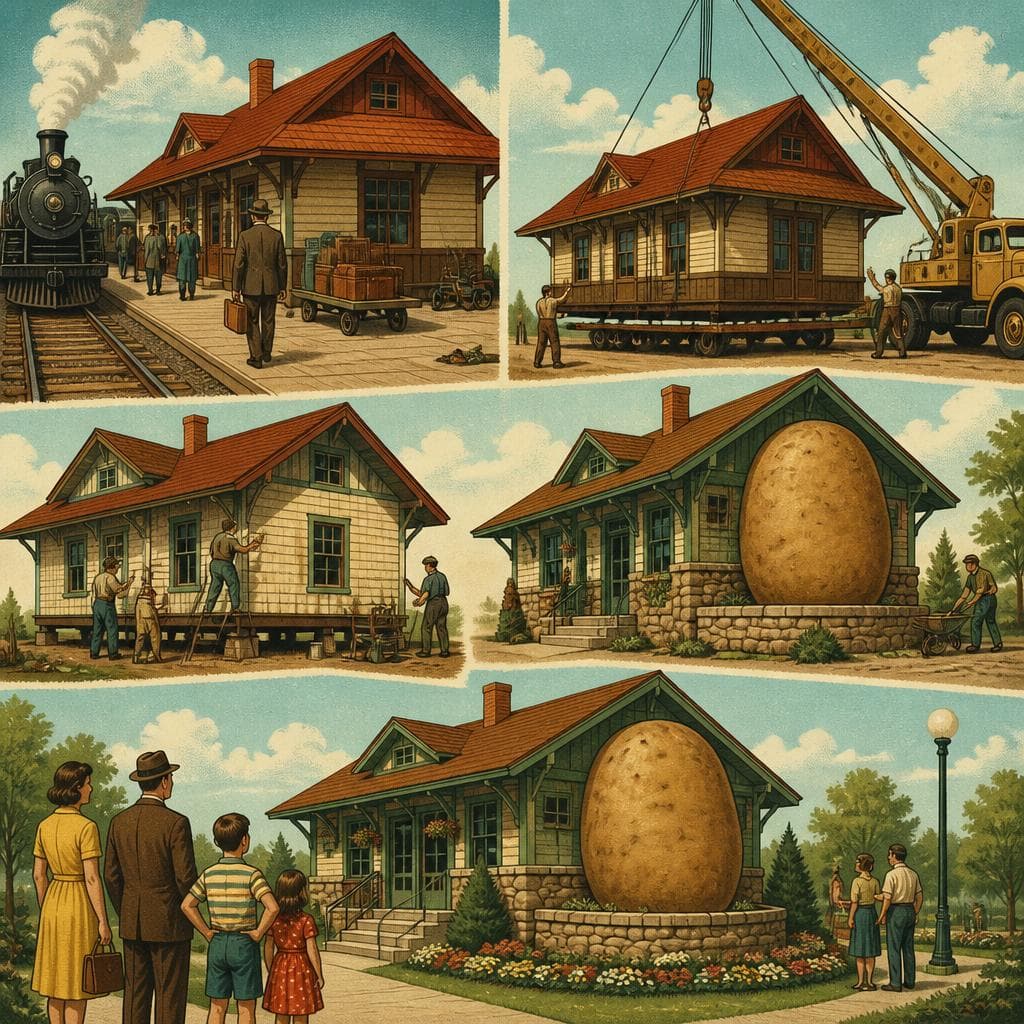 Cover art for From Depot Platform to Potato Shrine