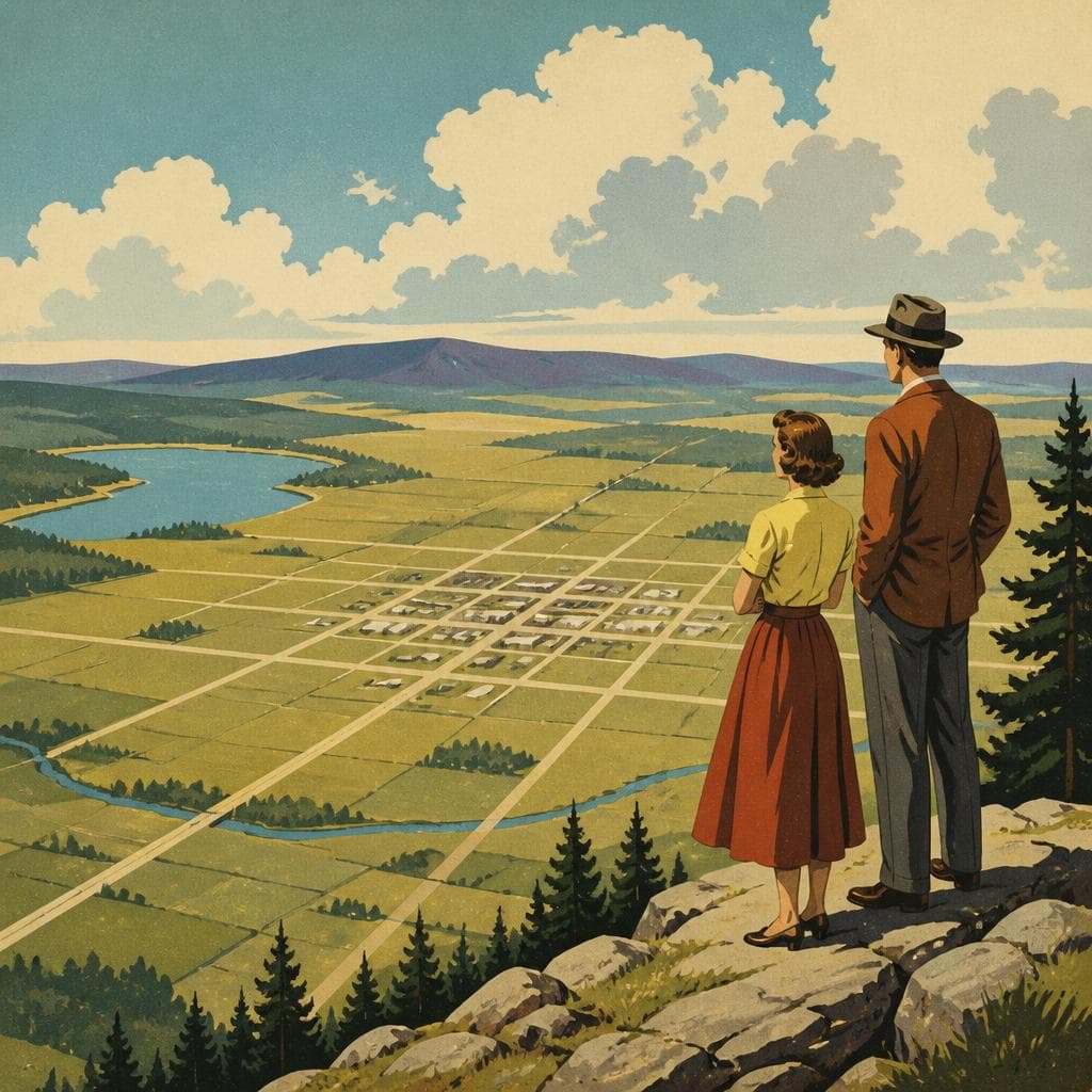 Cover art for A County on Paper, Waiting for People