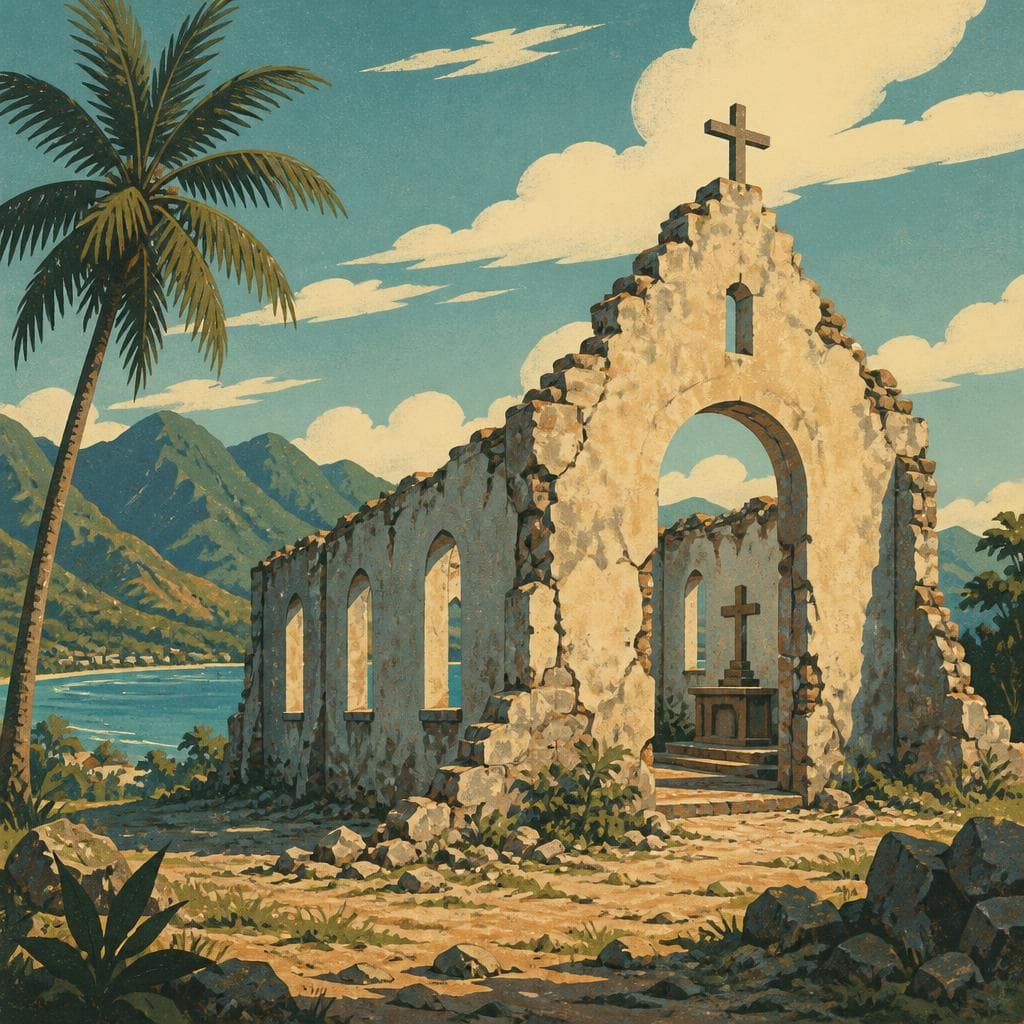 Cover art for Where Worship Became Ruin at Pon Pon
