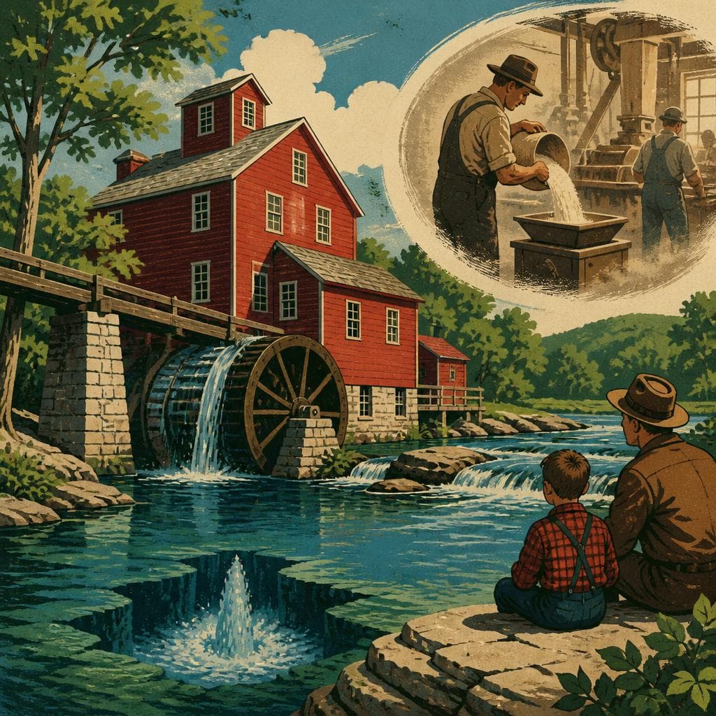 Cover art for Where a Great Spring Became Flour