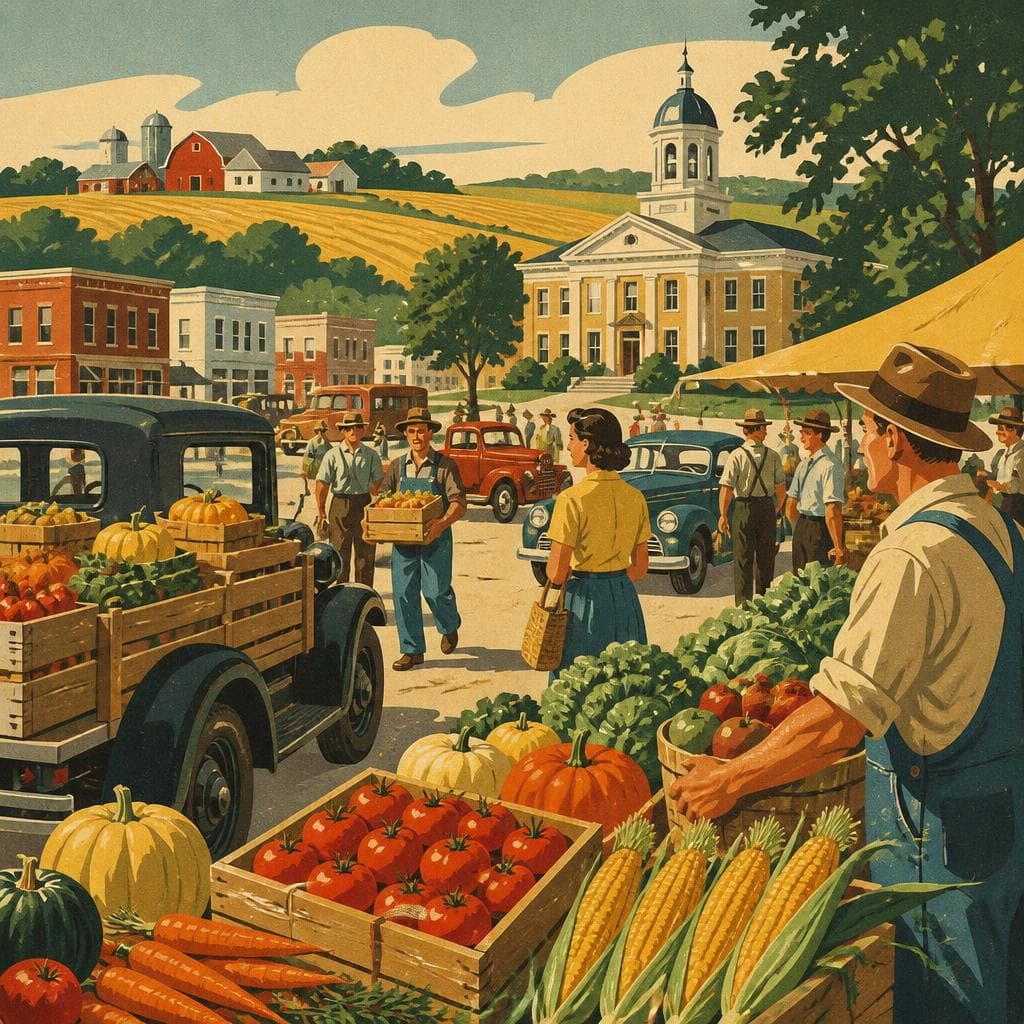 Cover art for Where the Harvest Came to Town
