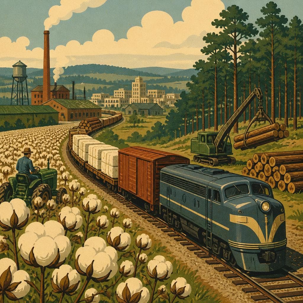Cover art for Where Cotton Met the Pines