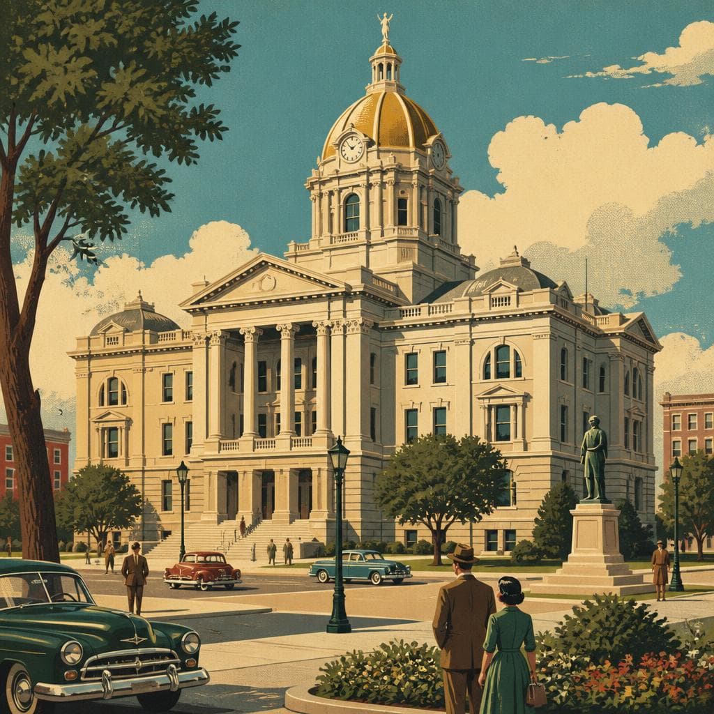 Cover art for The Courthouse That Took the Square