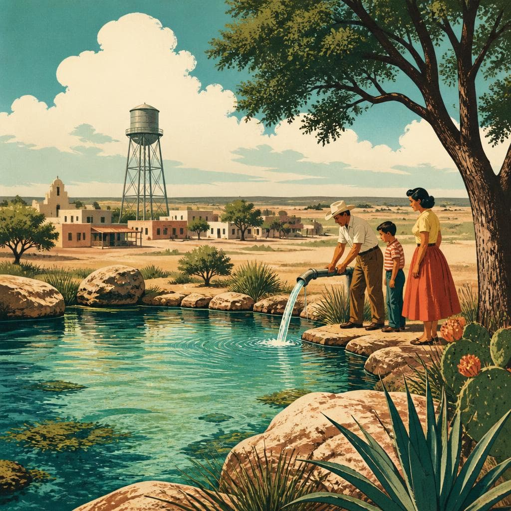 Cover art for Where the Springs Made a Town