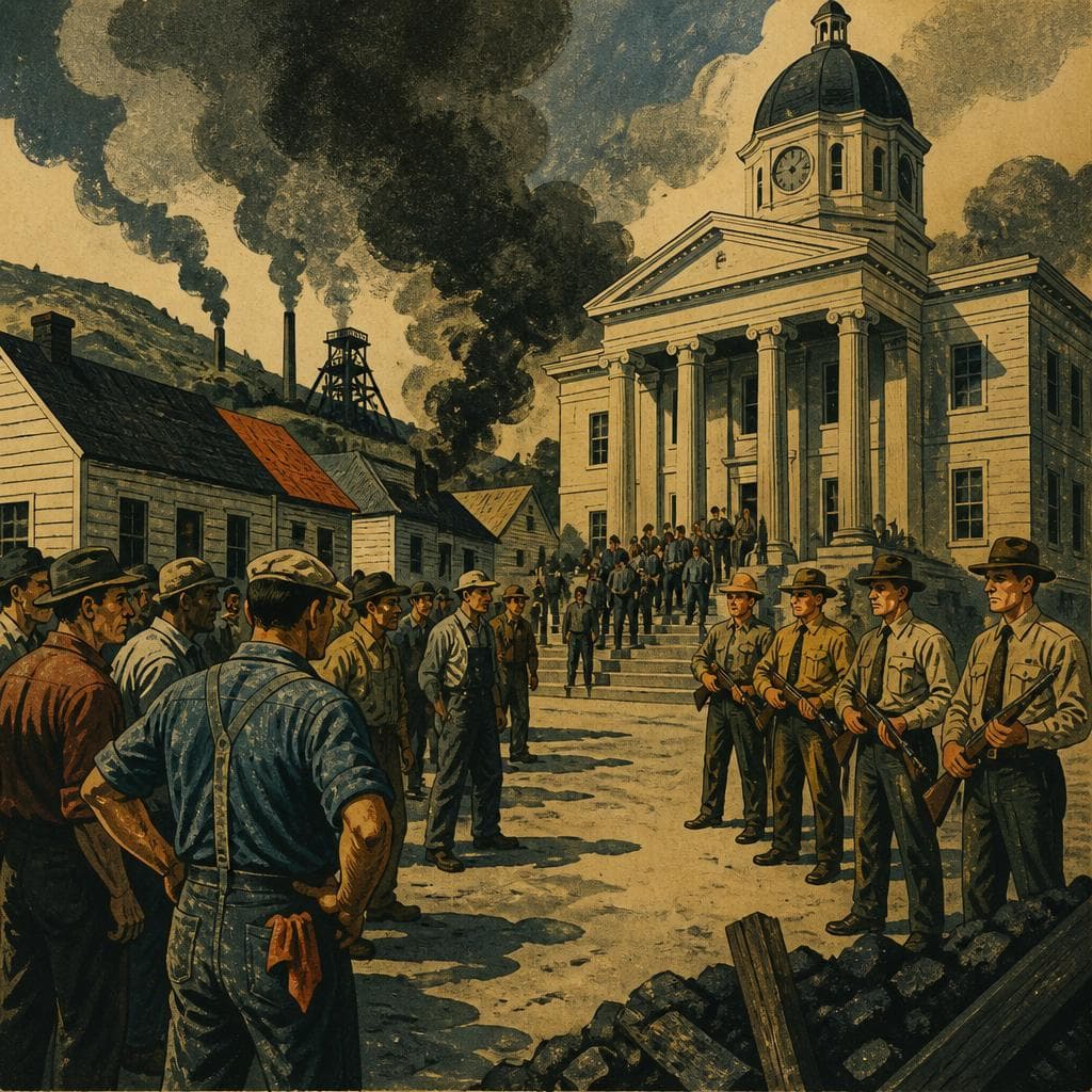 Cover art for When Coal Dust Reached the Courthouse