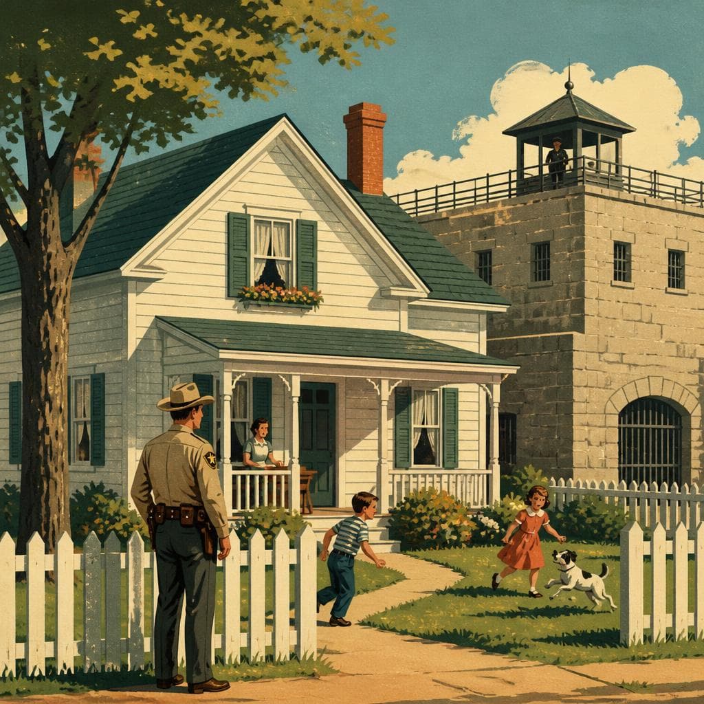 Cover art for Where the Sheriff’s Family Lived With the Jail Behind Them