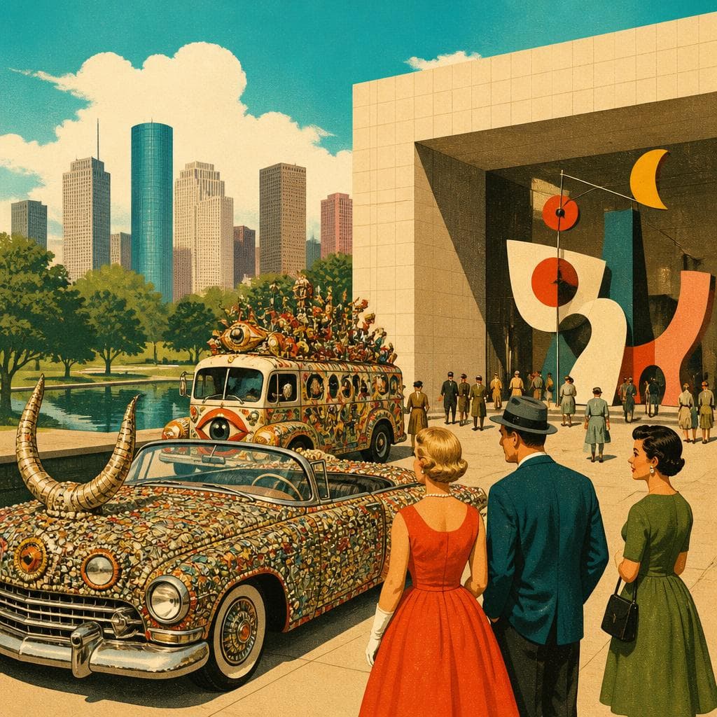 Cover art for Where Houston Parked Its Wildest Art