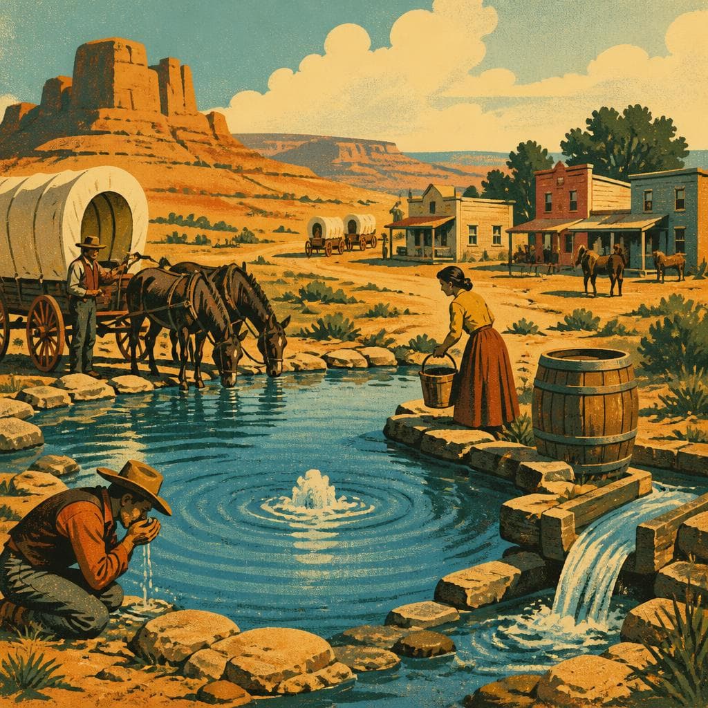 Cover art for Where Water Made Big Spring