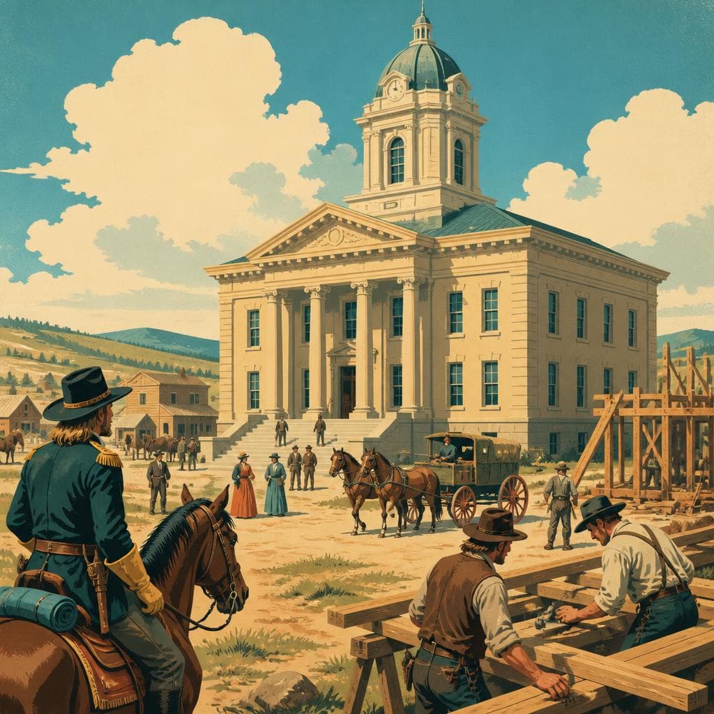 Cover art for When Custer Built for Keeps