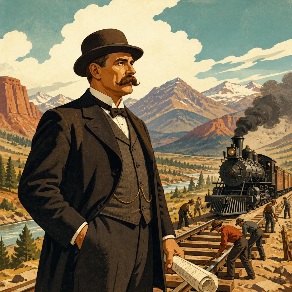 Cover art for The Man Who Pushed Rail Toward Craig