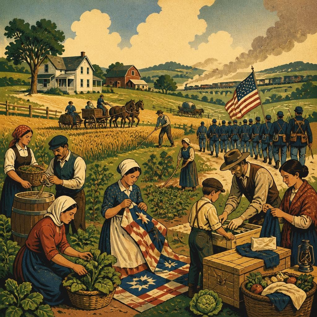 Cover art for When War Reached a Young Farm County