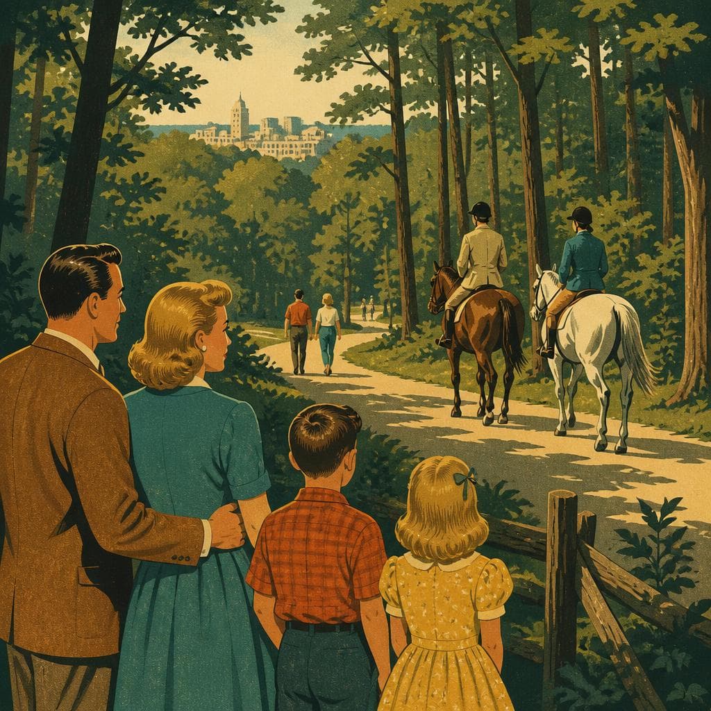 Cover art for The Family Choice Behind Hitchcock Woods